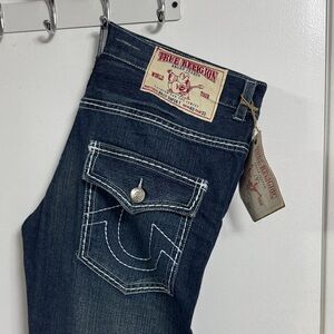 True Religion Dark Blue Relaxed Jeans